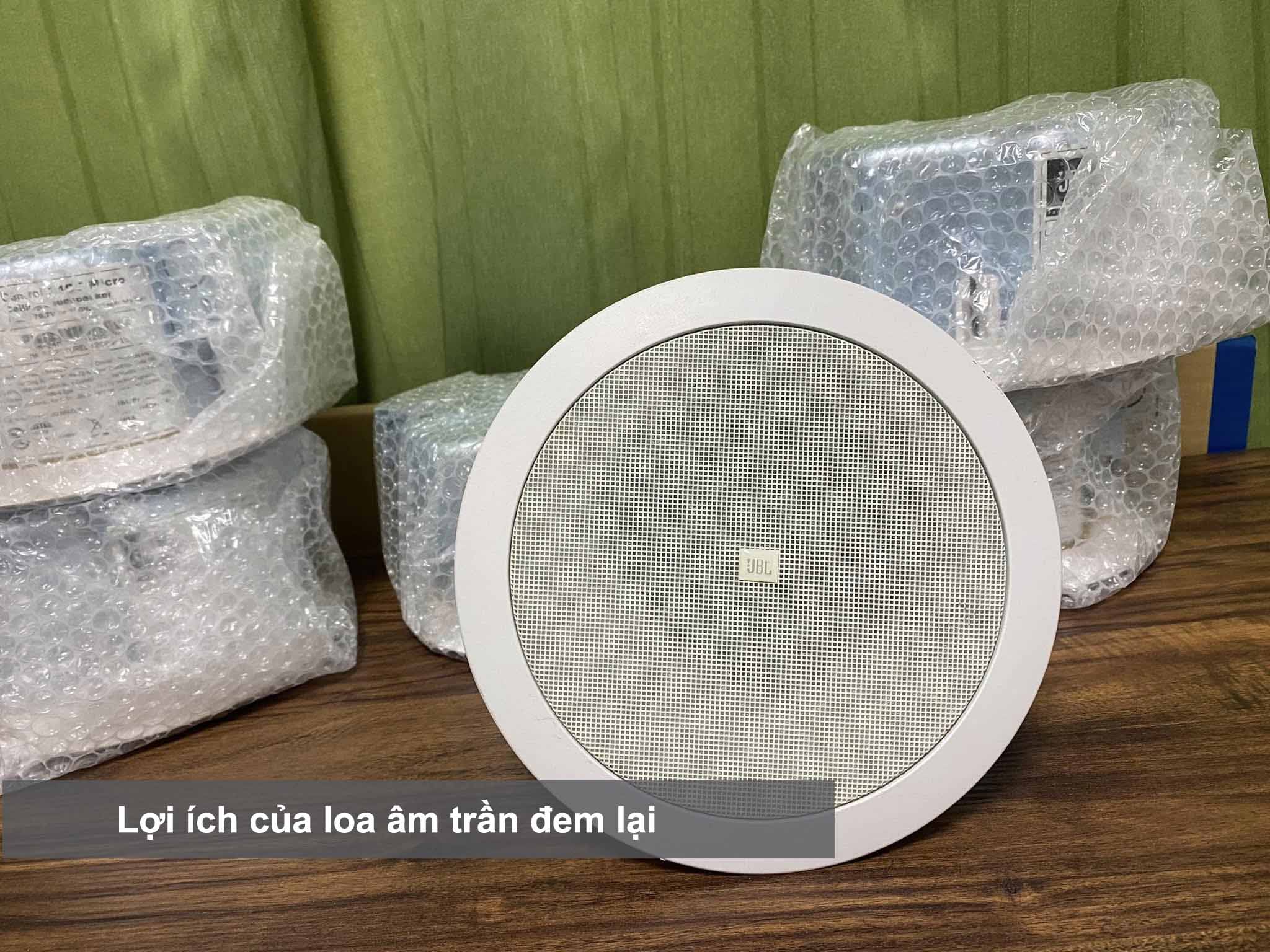 Lợi ích của loa âm trần đem lại
