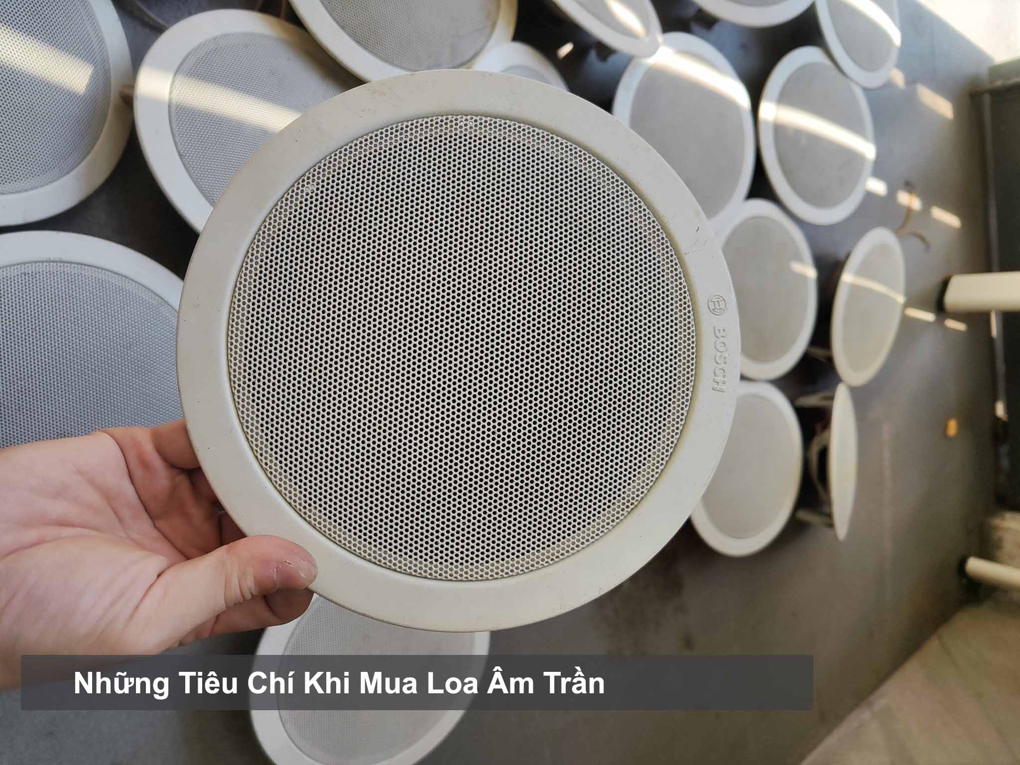 Những Tiêu Chí Khi Mua Loa Âm Trần
