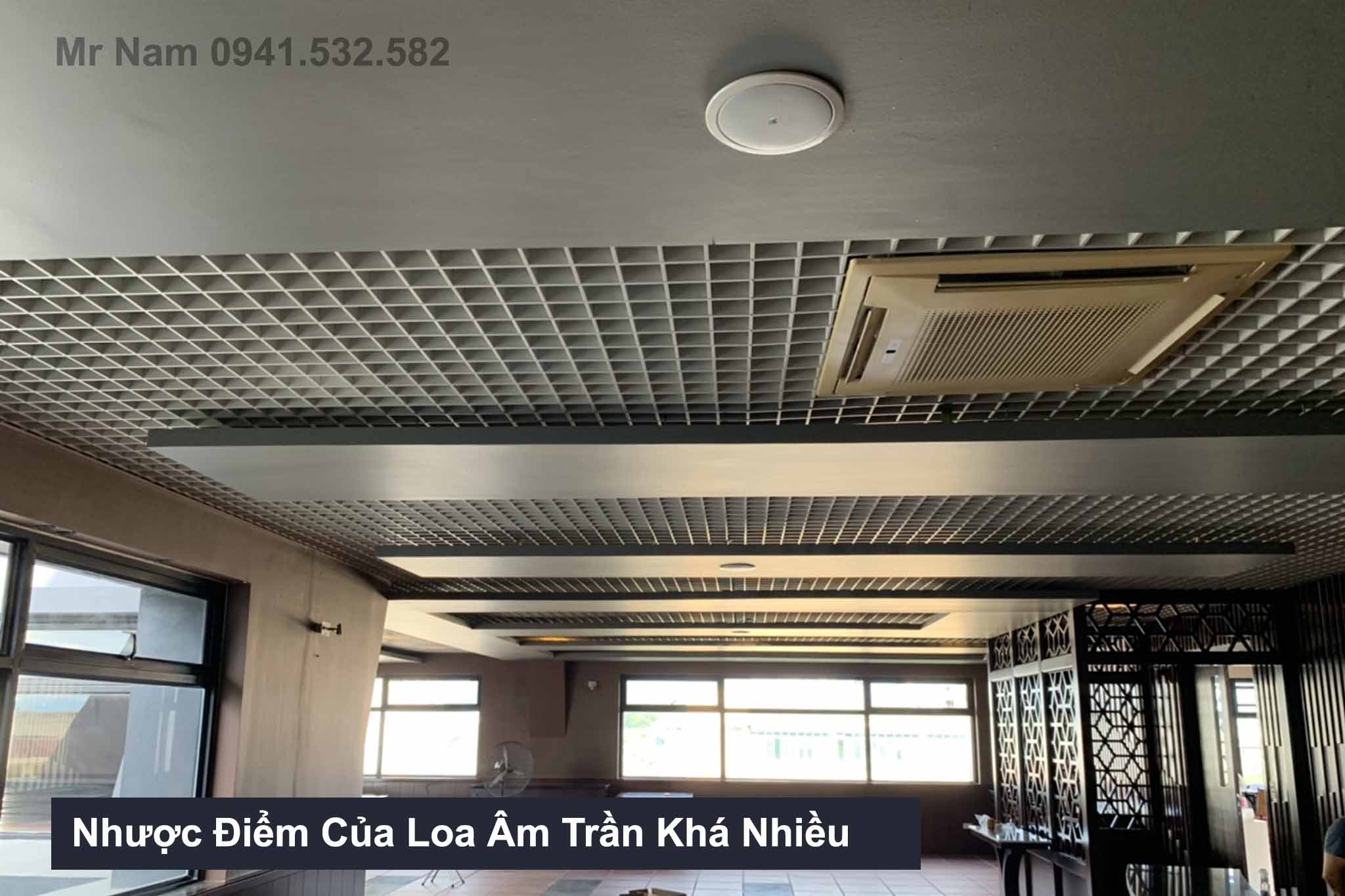 Nhược Điểm Của Loa Âm Trần Khá Nhiều