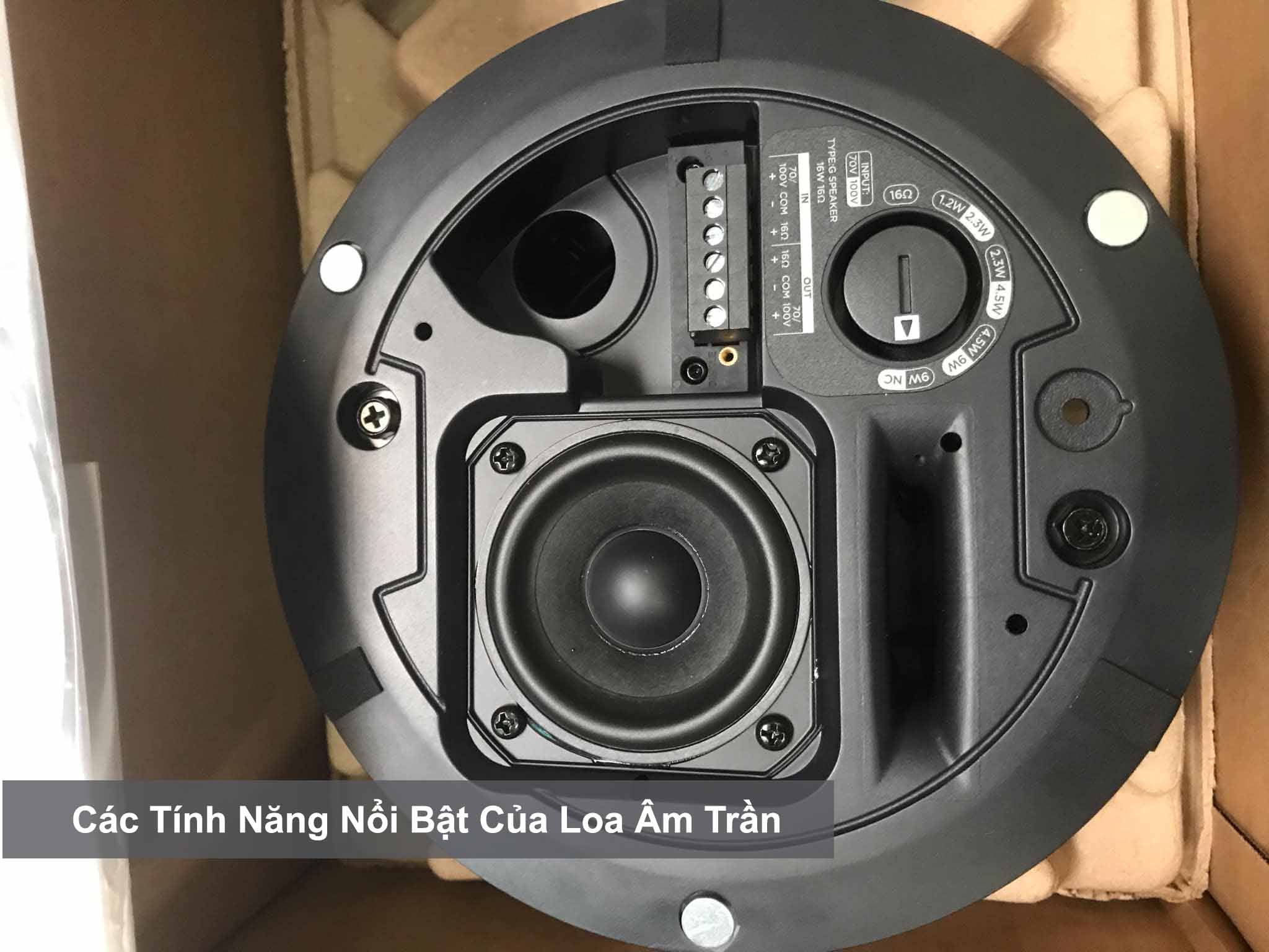 Các Tính Năng Nổi Bật Của Loa Âm Trần